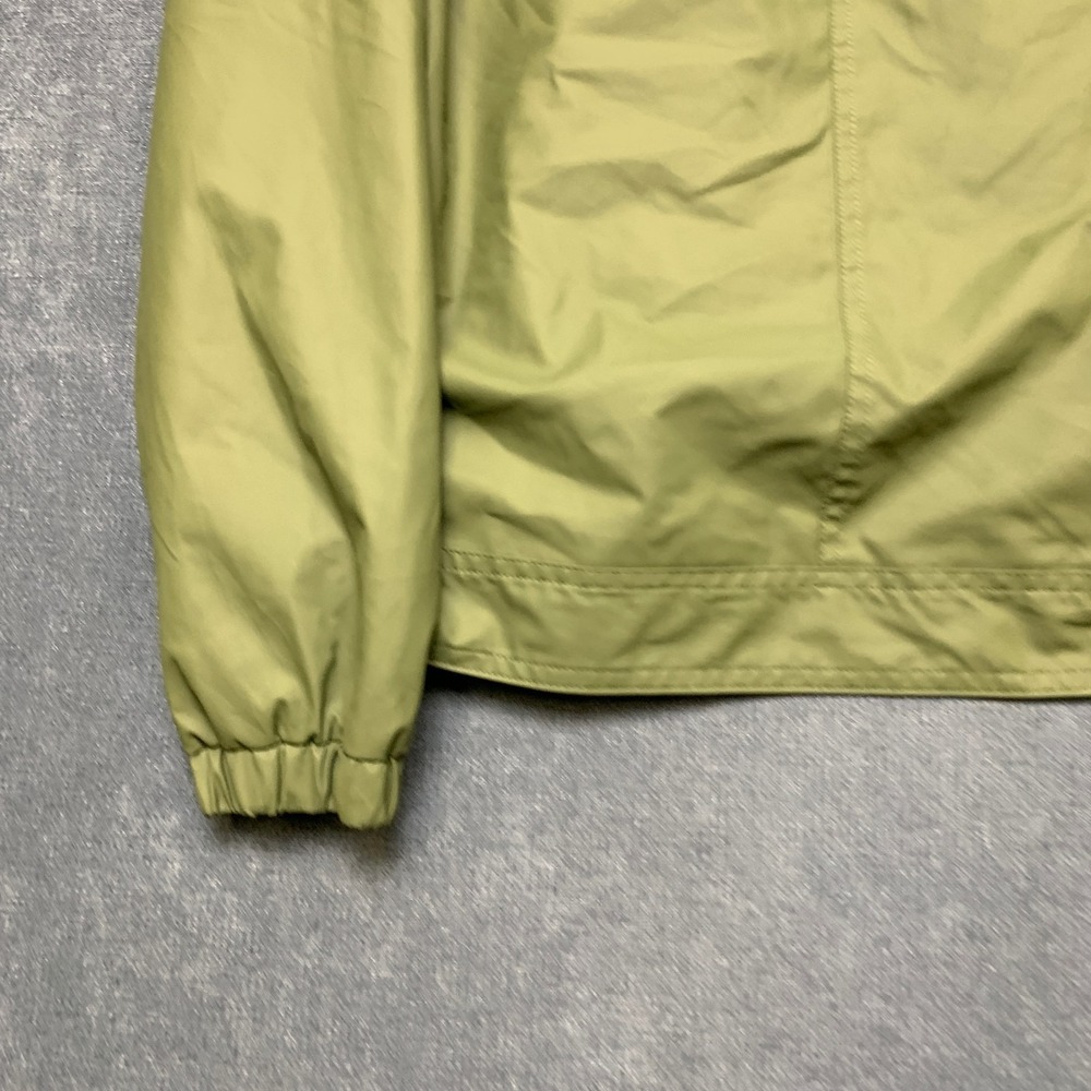 Weatherproof Vintage Hooded Rain Jacket Mens Medium Green Lined Full Zip Winter - Picture 10 of 13